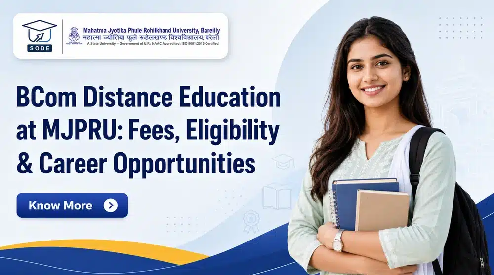BCom Distance Education MJPRU